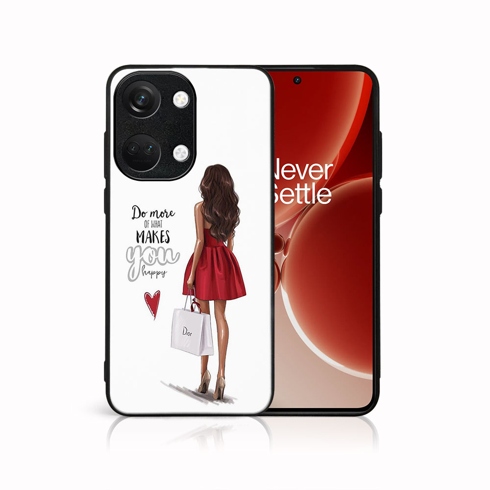 MY ART Husă De Protecție Pentru OnePlus Nord 3 5G RED DRESS (137)