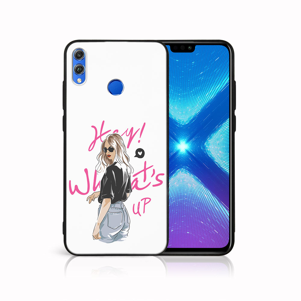 MY ART Husă De Protecție Honor 8X -WHATSUP (132)