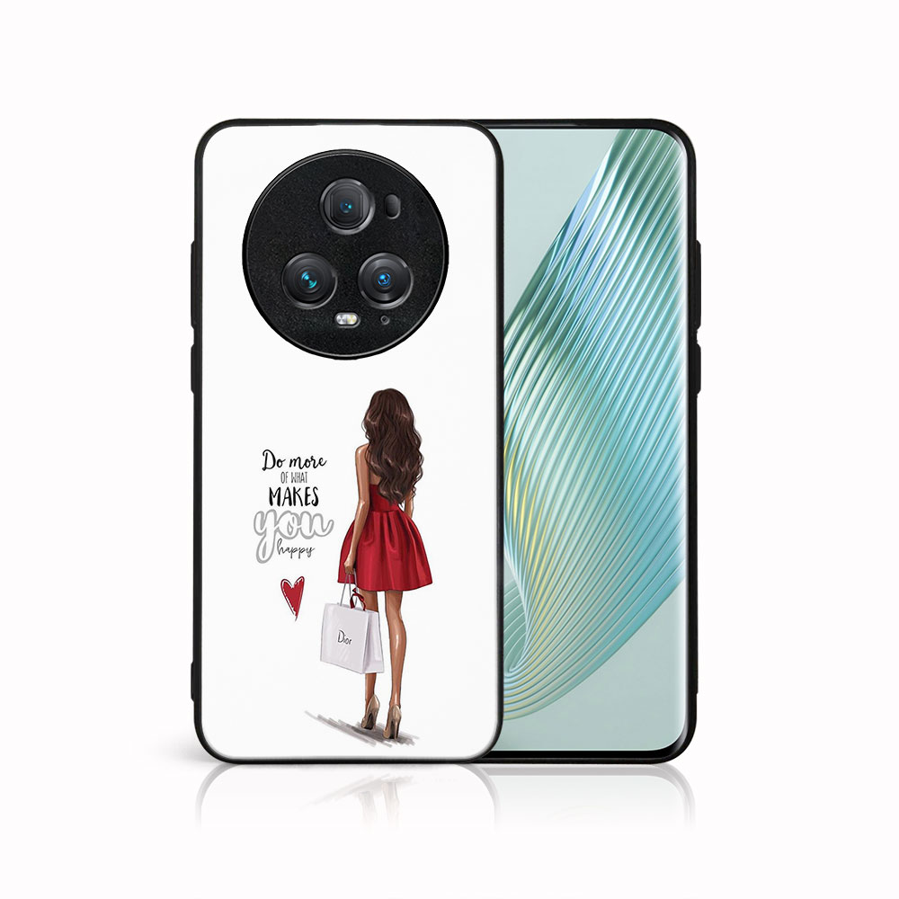 MY ART Husă De Protecție Pentru Honor Magic5 Pro 5G RED DRESS (137)