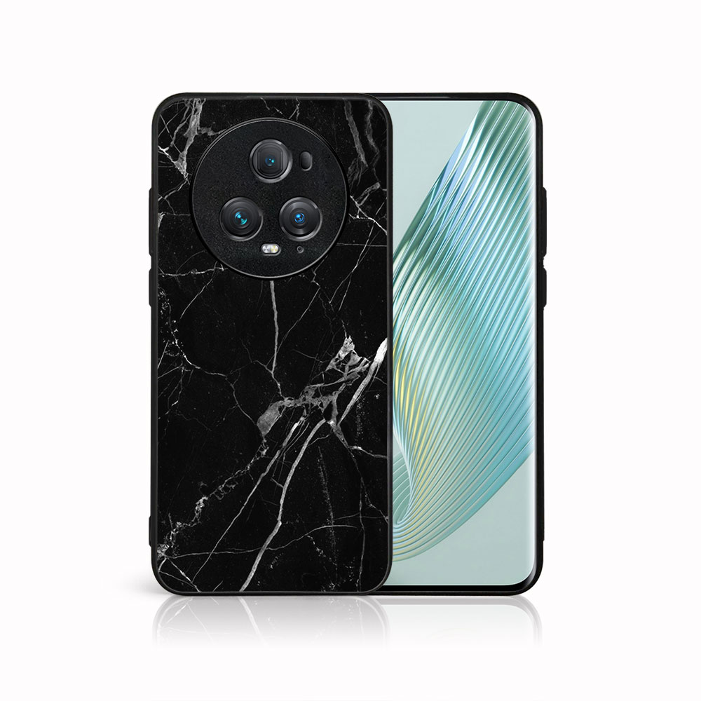 MY ART Husă De Protecție Pentru Honor Magic5 Pro 5G BLACK MARBLE (142)