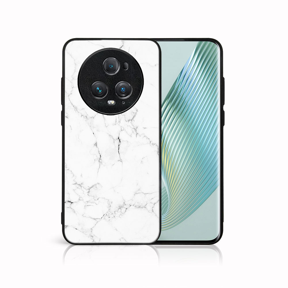 MY ART Husă De Protecție Pentru Honor Magic5 Pro 5G WHITE MARBLE (144)