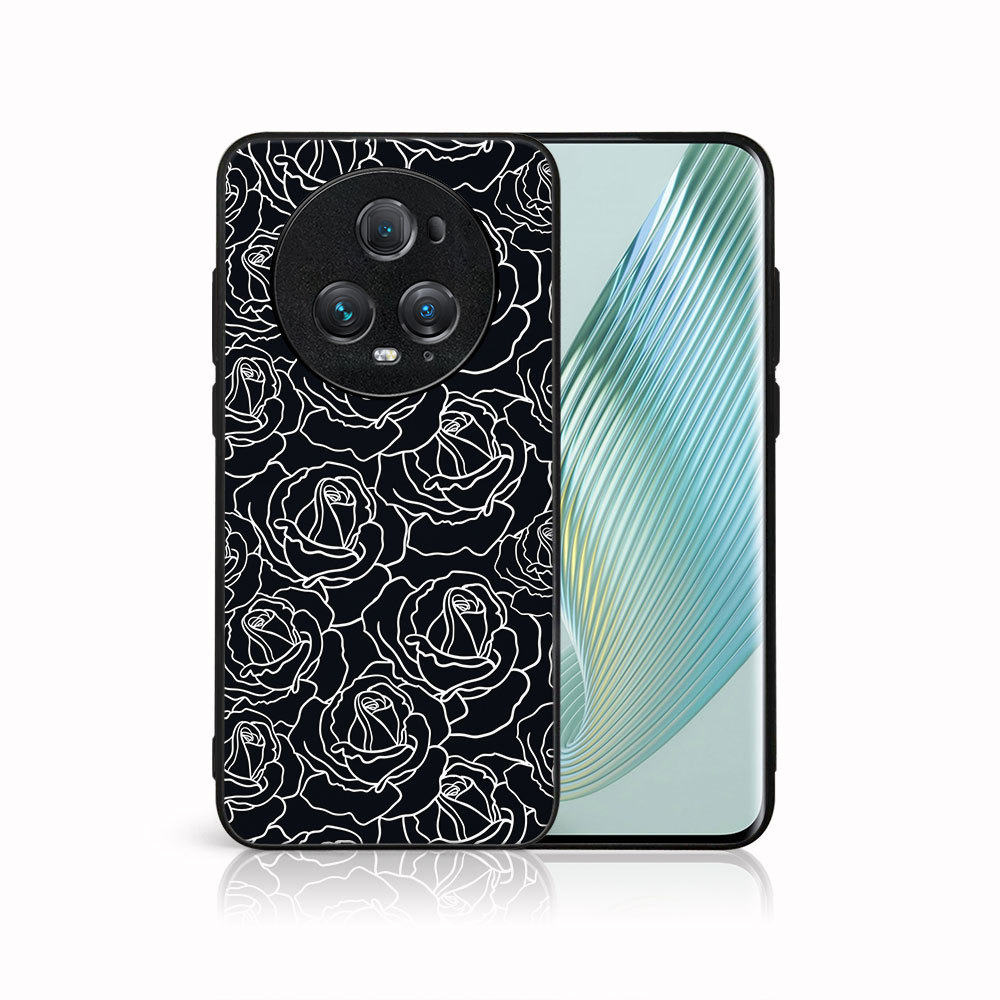 MY ART Husă De Protecție Pentru Honor Magic5 Pro 5G ROSES (172)