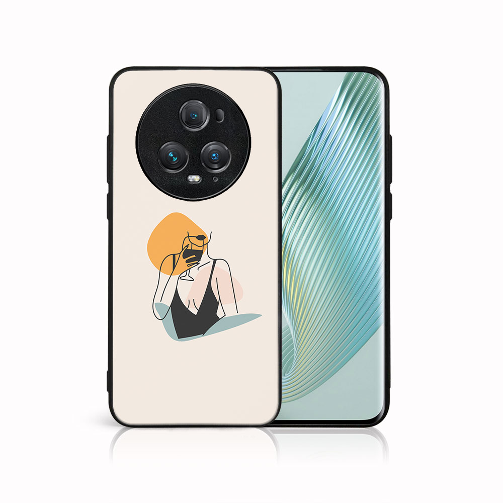 MY ART Husă De Protecție Pentru Honor Magic5 Pro 5G WOMAN (197)