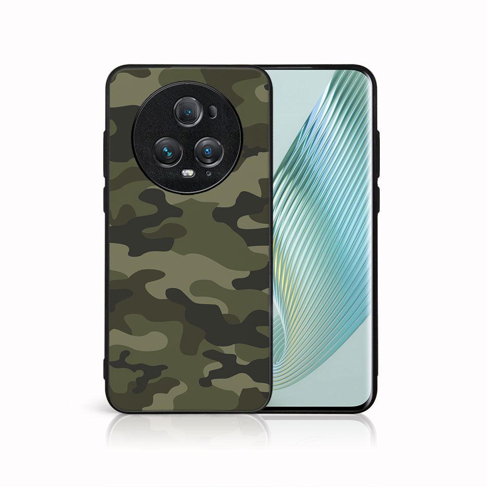 MY ART Husă De Protecție Pentru Honor Magic5 Pro 5G GREEN CAMO (235)