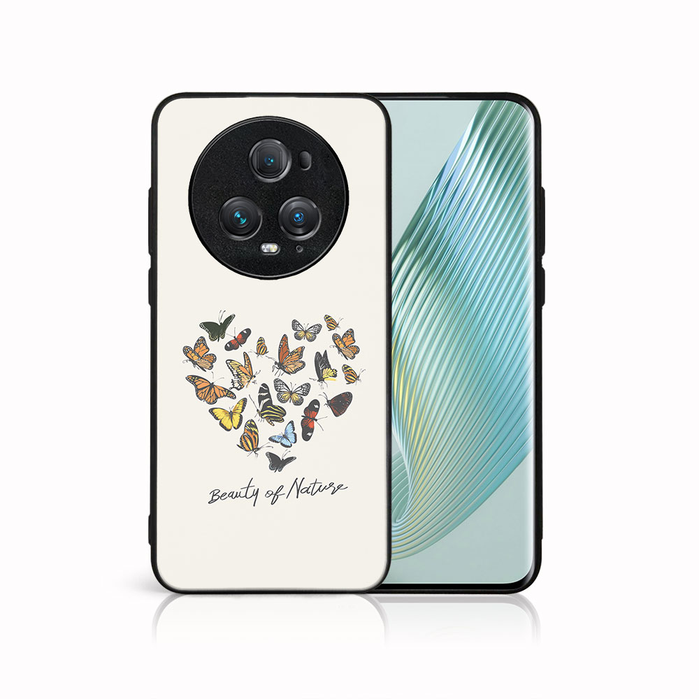 MY ART Husă De Protecție Pentru Honor Magic5 Pro 5G BUTTERFLIES (240)