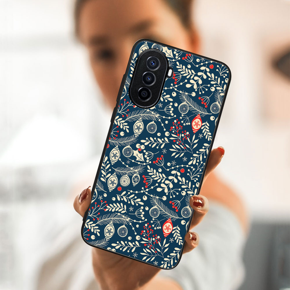 Husă MY ART Cu Design De Crăciun Huawei Nova Y70 MISTLETOE (070)