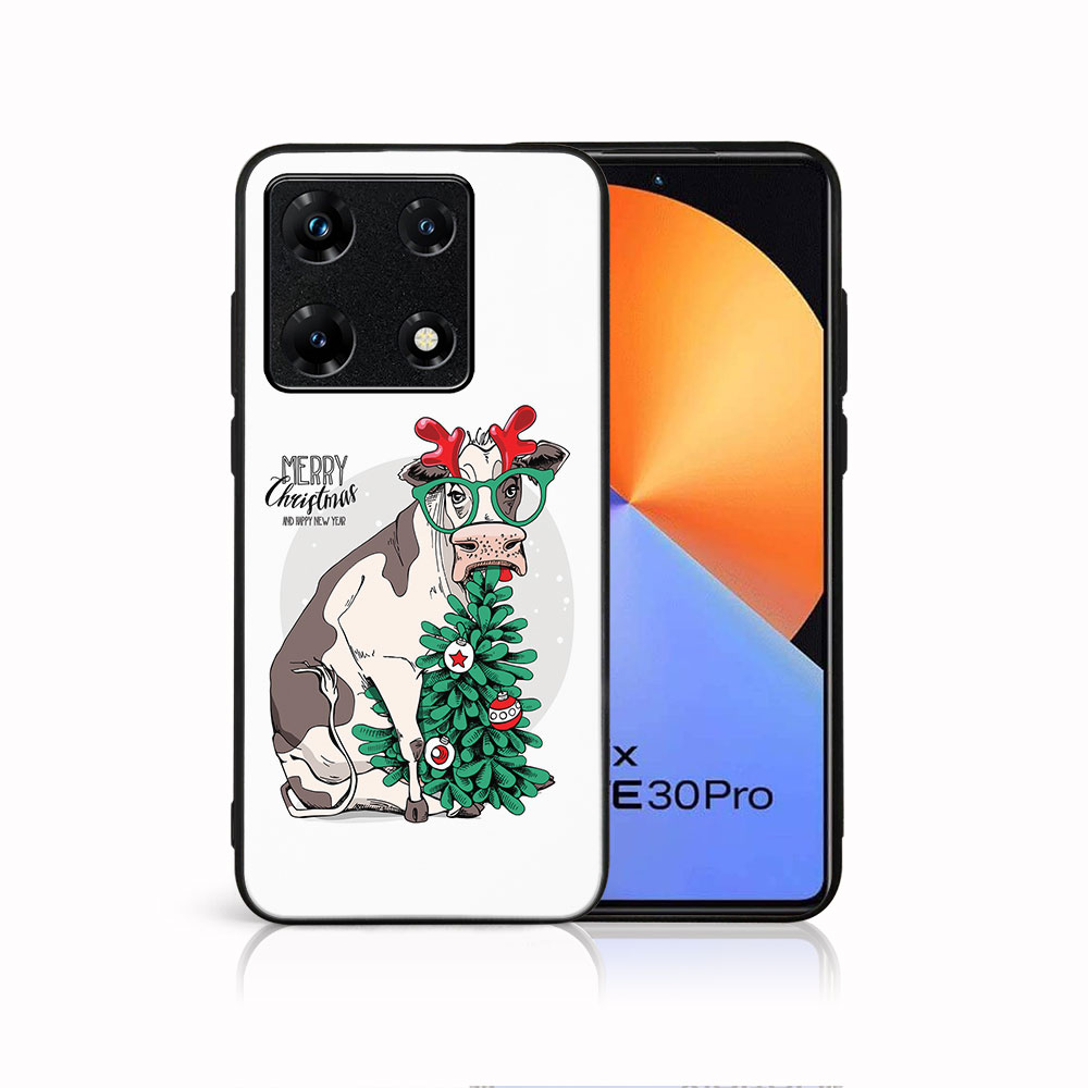 MY ART Husă Cu Design De Crăciun Infinix Note 30 Pro MERRY CHRISTMAS (074)