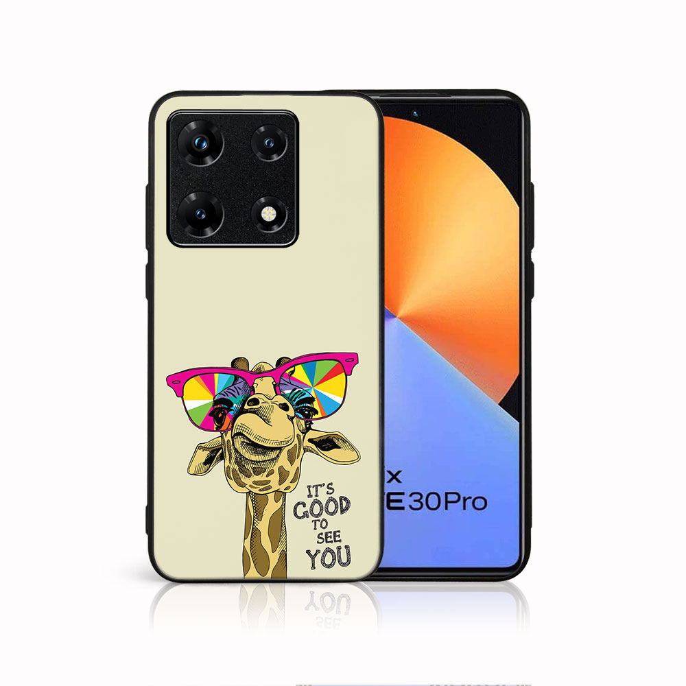 MY ART Husă De Protecție Pentru Infinix Note 30 Pro GIRAFFE (180)