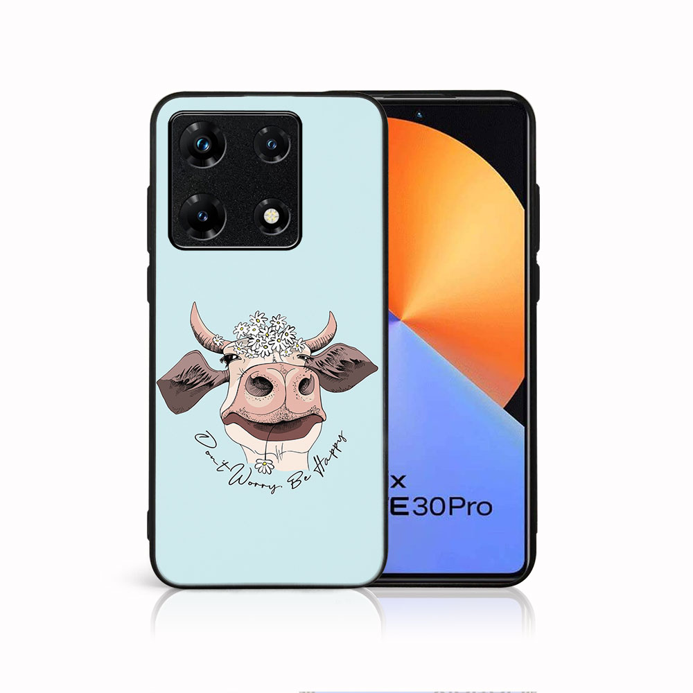 MY ART Husă De Protecție Pentru Infinix Note 30 Pro HAPPY COW (181)