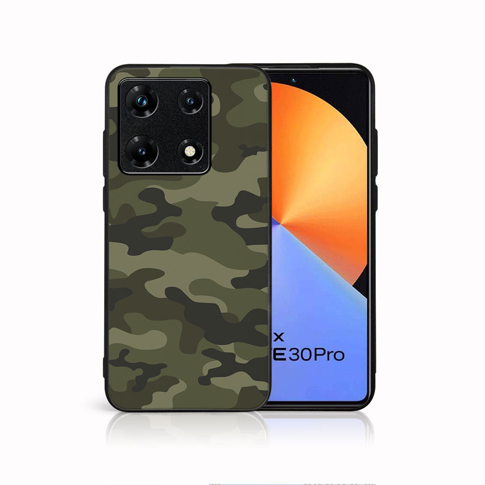 MY ART Husă De Protecție Pentru Infinix Note 30 Pentru GREEN CAMO (235)