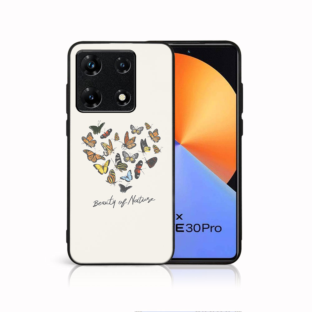 MY ART Husă De Protecție Pentru Infinix Note 30 Pro BUTTERFLIES (240)