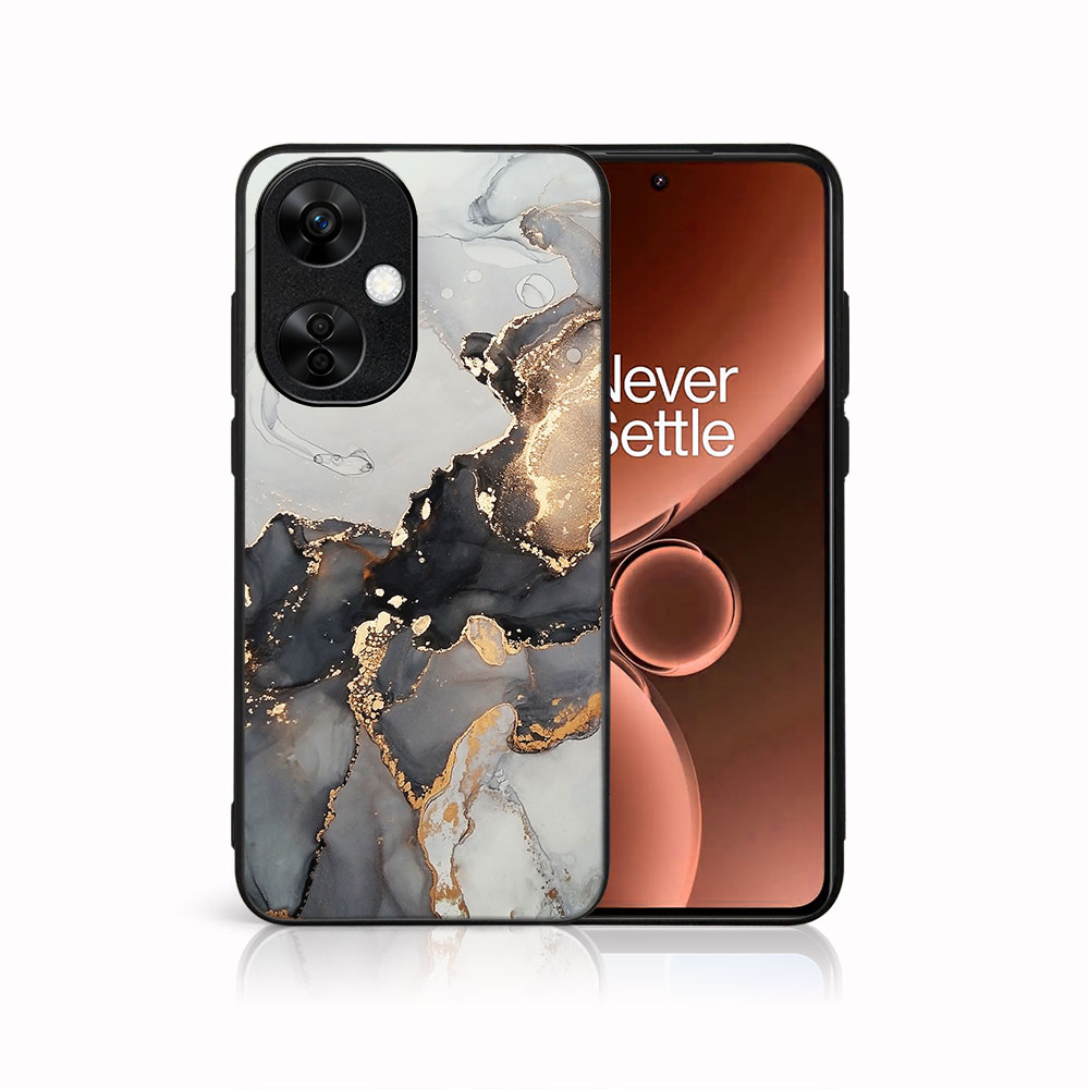 MY ART Husă De Protecție Pentru OnePlus Nord CE 3 Lite 5G GREY MARBLE (140)