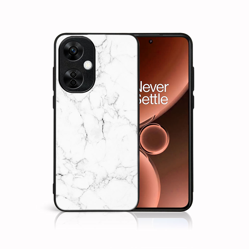 MY ART Husă De Protecție Pentru OnePlus Nord CE 3 Lite 5G WHITE MARBLE (144)