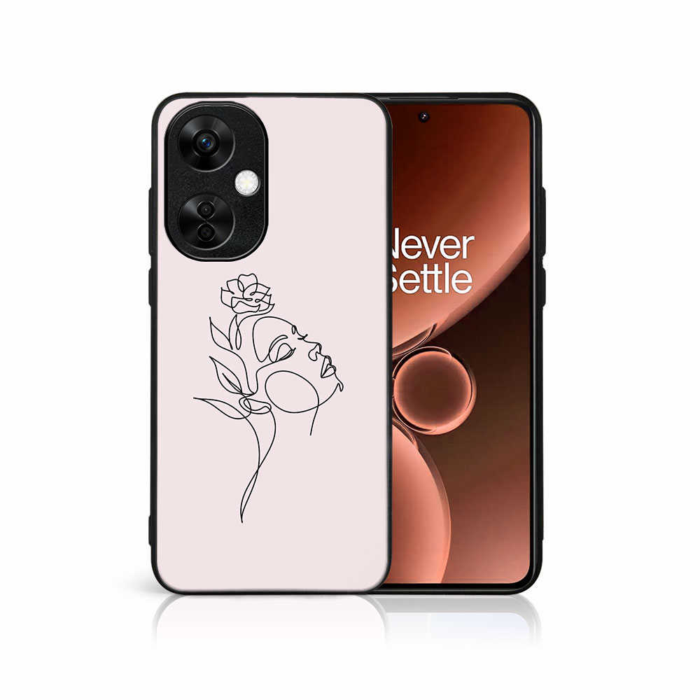 MY ART Husă De Protecție Pentru OnePlus Nord CE 3 Lite 5G ROSE GIRL (198)