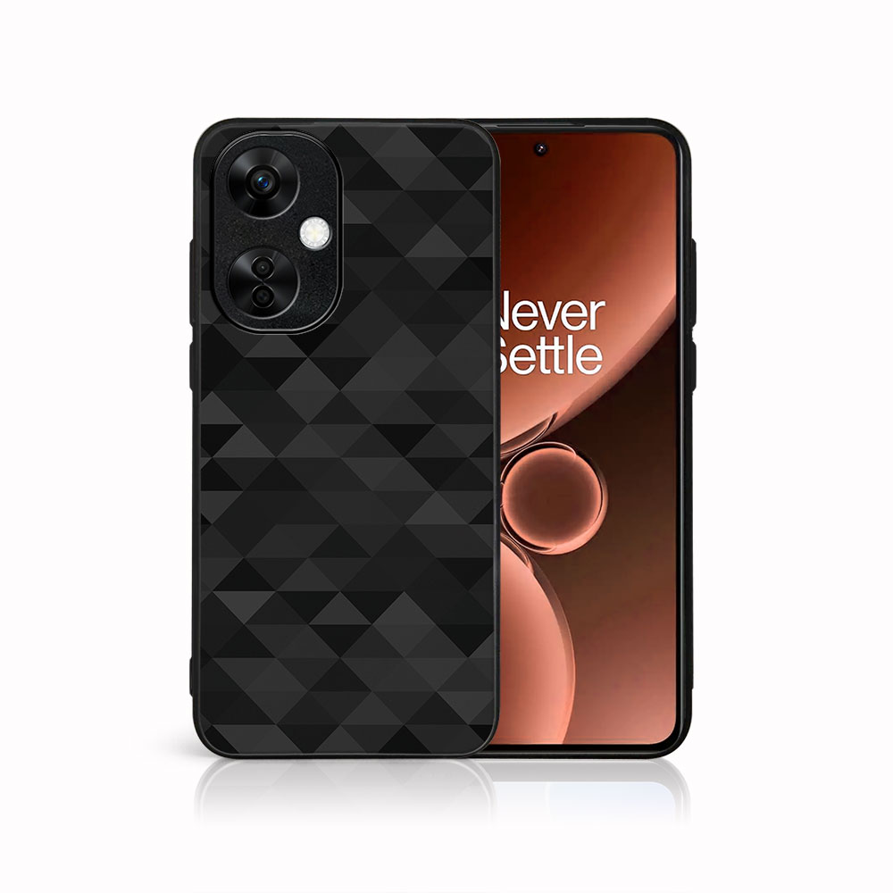 MY ART Husă De Protecție Pentru OnePlus Nord CE 3 Lite 5G BLACK TRIANGURI (232)