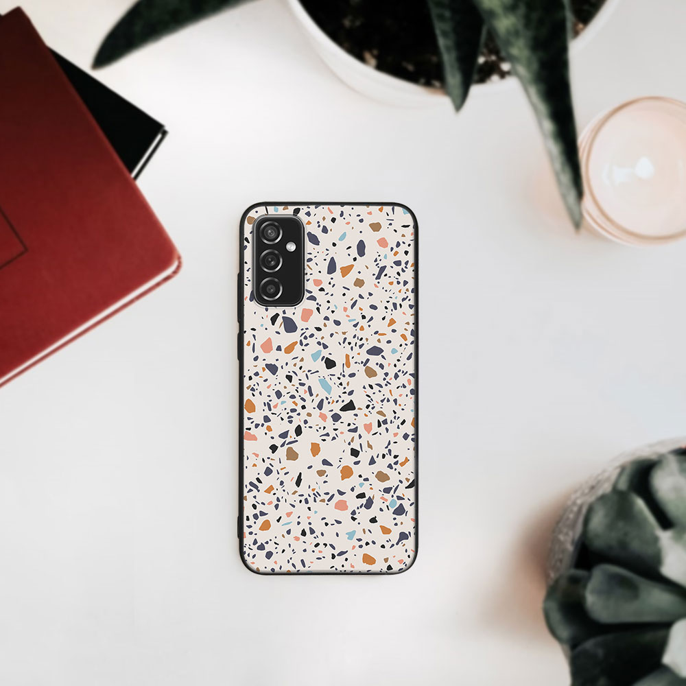 MY ART Husă De Protecție Samsung Galaxy M52 5G - BEJ TERRAZZO (162)