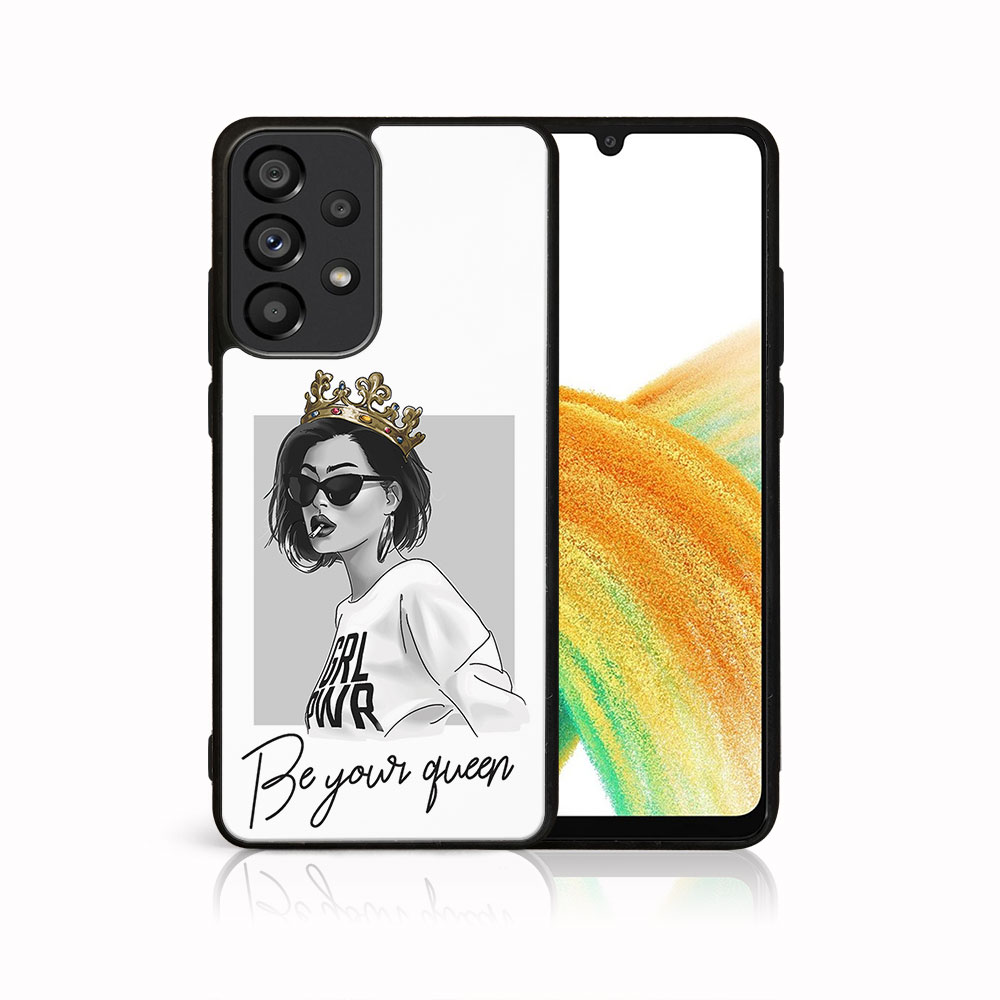 MY ART Husă De Protecție Samsung Galaxy A33 5G -QUEEN (139)