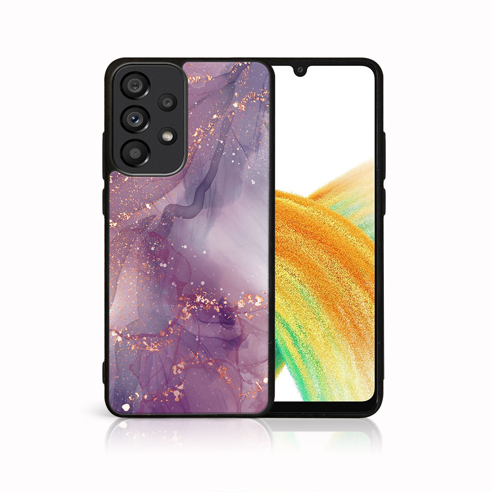 MY ART Husă De Protecție Samsung Galaxy A33 5G - PURPLE (148)