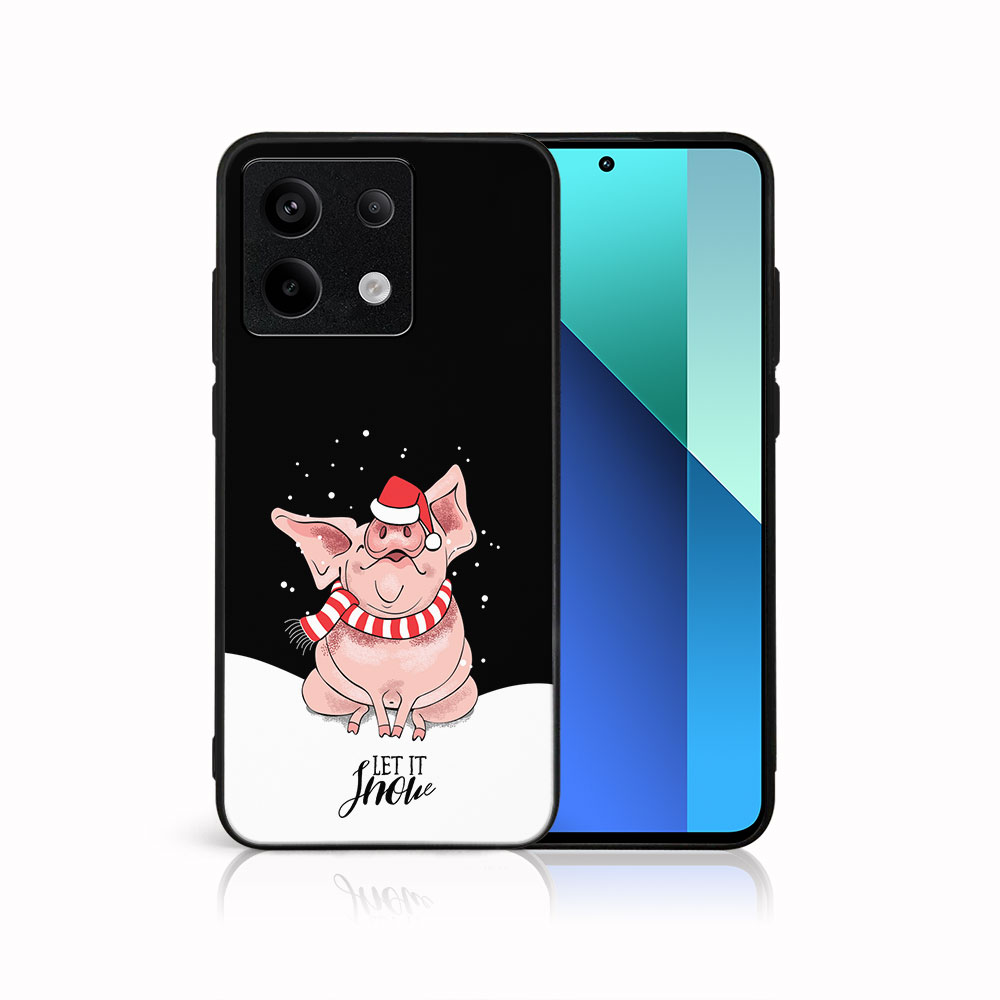 MY ART Husă Cu Design De Crăciun Xiaomi Redmi Note 13 Pro 5G LET IT SNOW (075)