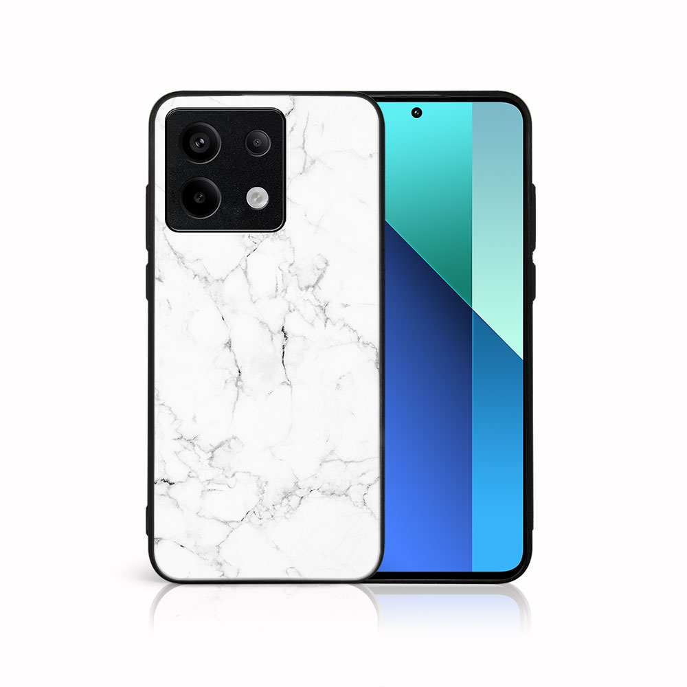 MY ART Husă De Protecție Pentru Xiaomi Redmi Note 13 5G WHITE MARBLE (144)