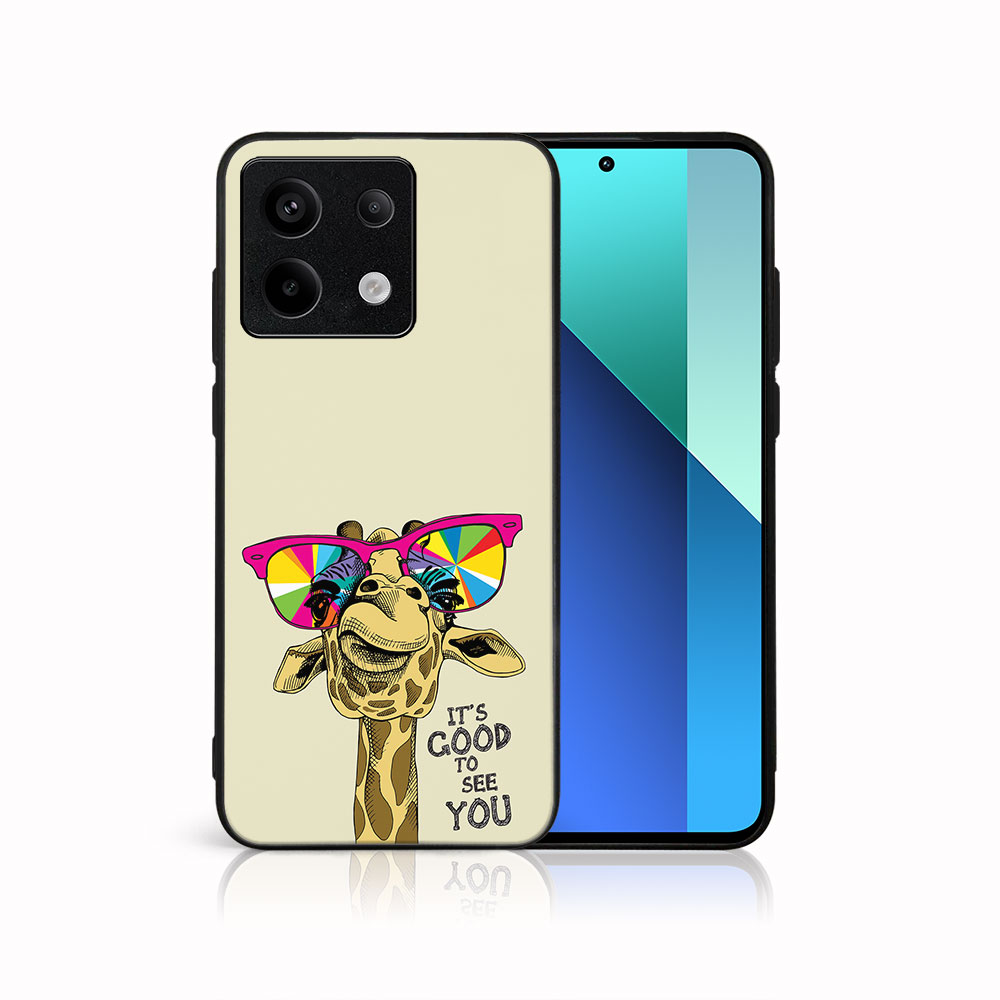 MY ART Husă De Protecție Pentru Xiaomi Redmi Note 13 5G GIRAFFE (180)