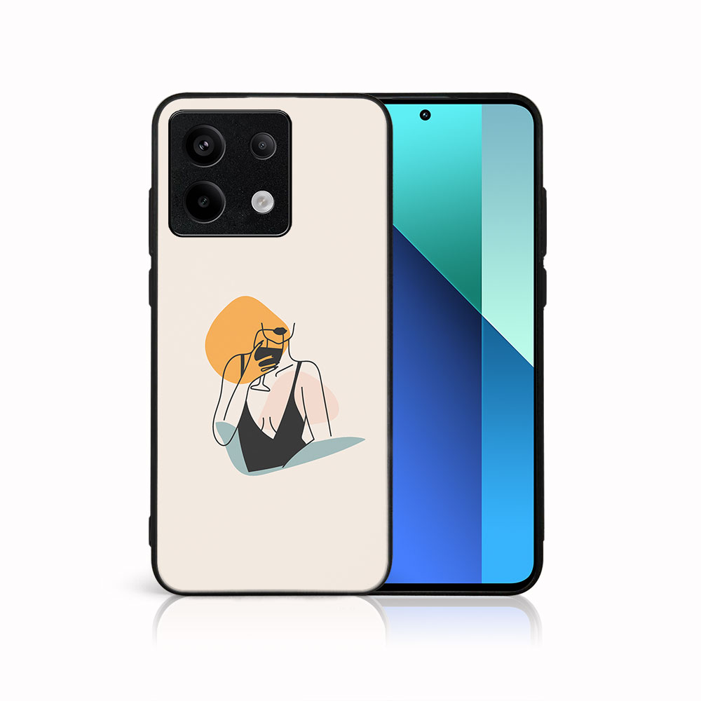 MY ART Husă De Protecție Pentru Xiaomi Redmi Note 13 5G WOMAN (197)