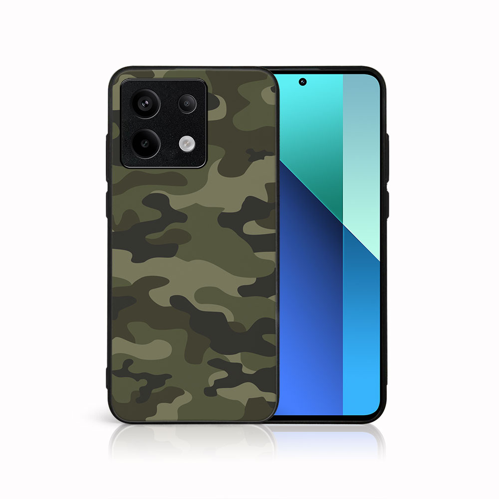 MY ART Husă De Protecție Pentru Xiaomi Redmi Note 13 5G GREEN CAMO (235)