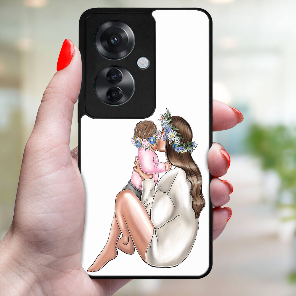 MY ART Husă De Protecție Pentru Oppo Reno11 F 5G BABY GIRL (111)