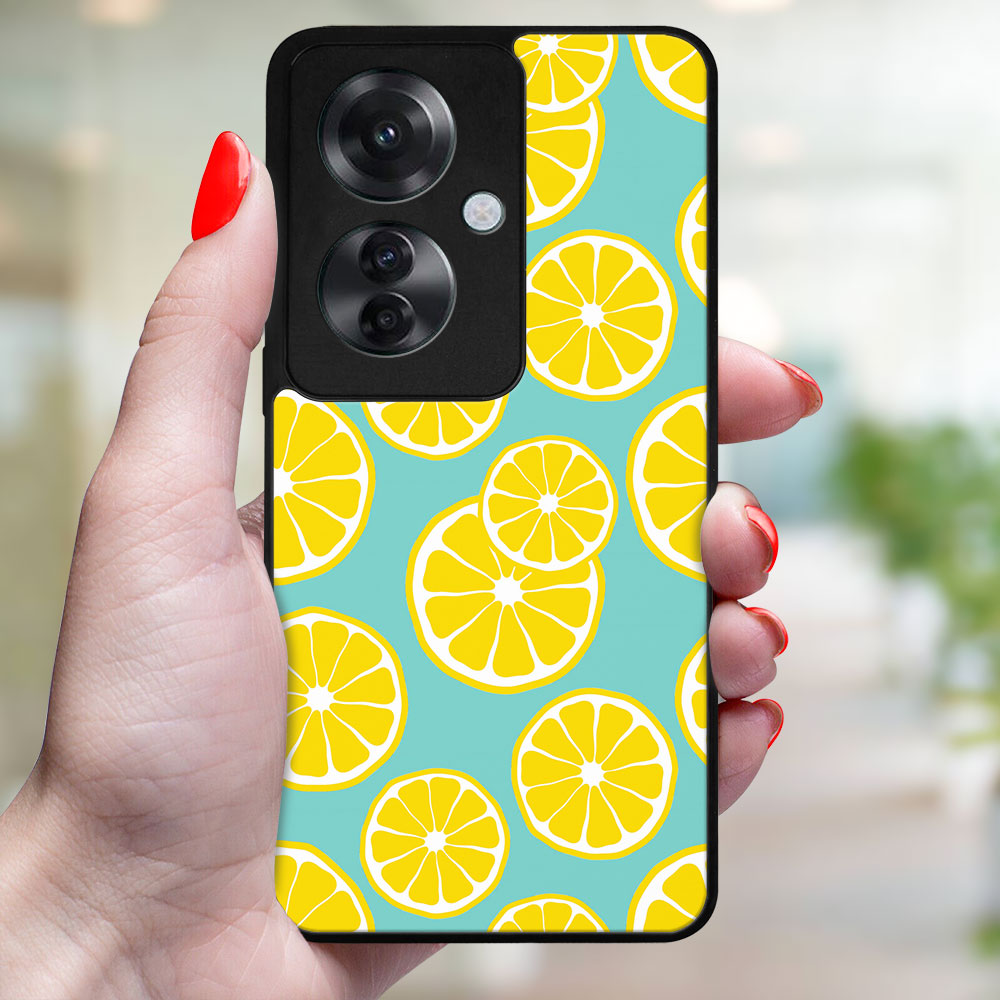 MY ART Husă De Protecție Pentru Oppo Reno11 F 5G LEMON (121)