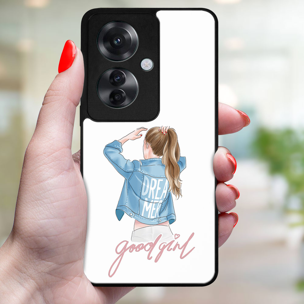 MY ART Husă De Protecție Pentru Oppo Reno11 F 5G BUN GIRL (130)