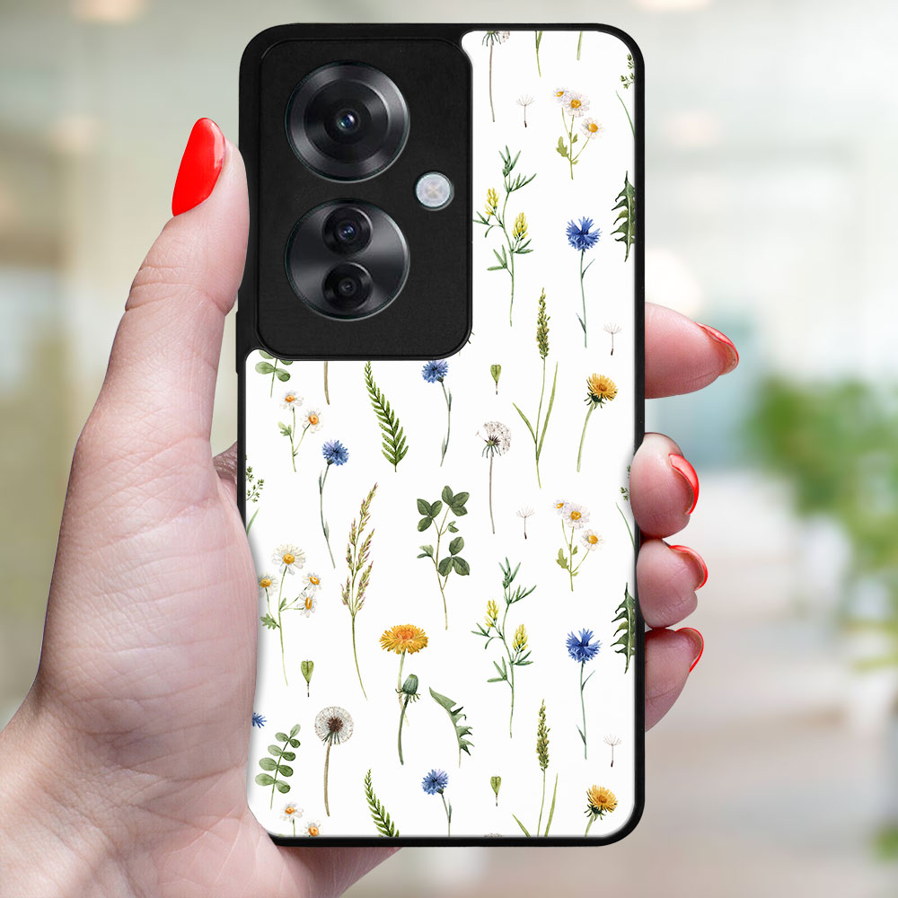 MY ART Husă De Protecție Pentru Oppo Reno11 F 5G WILDFLOWER (153)