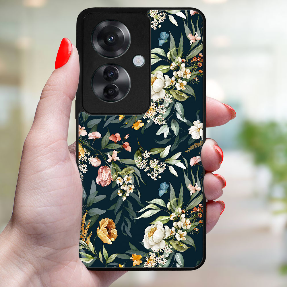 MY ART Husă De Protecție Pentru Oppo Reno11 F 5G FLORAL (158)