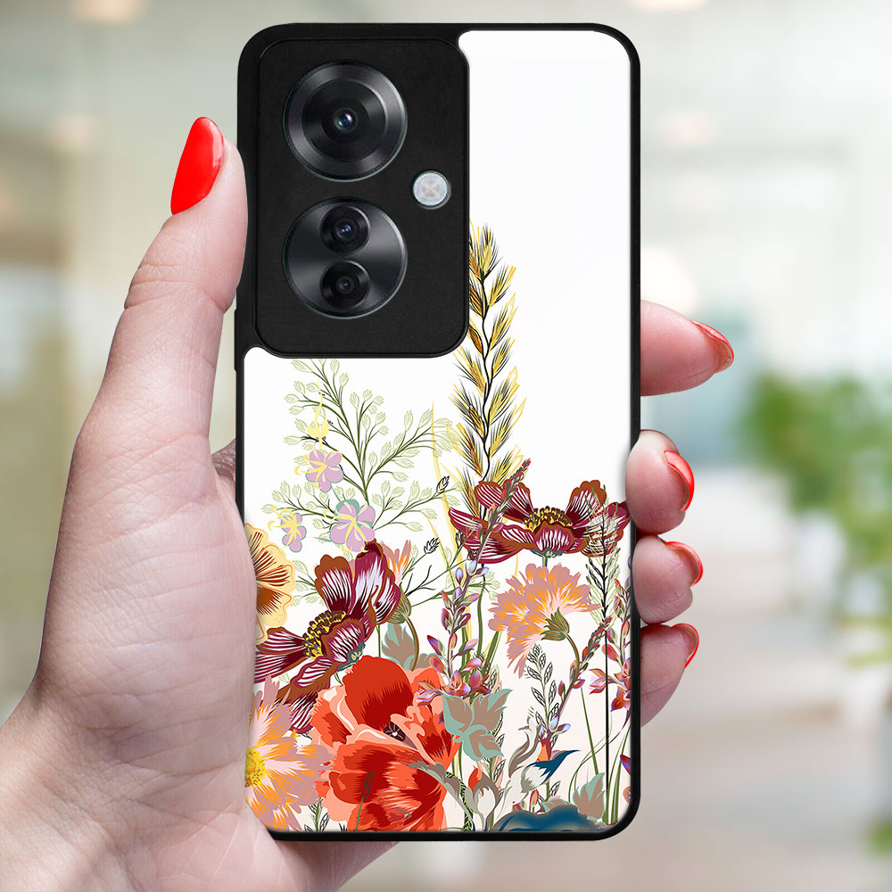 MY ART Husă De Protecție Pentru Oppo Reno11 F 5G BLOOM MEADOW (159)