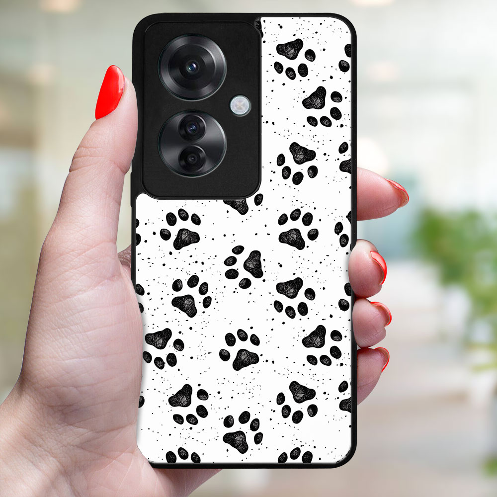 MY ART Husă De Protecție Pentru Oppo Reno11 F 5G PAWS (185)