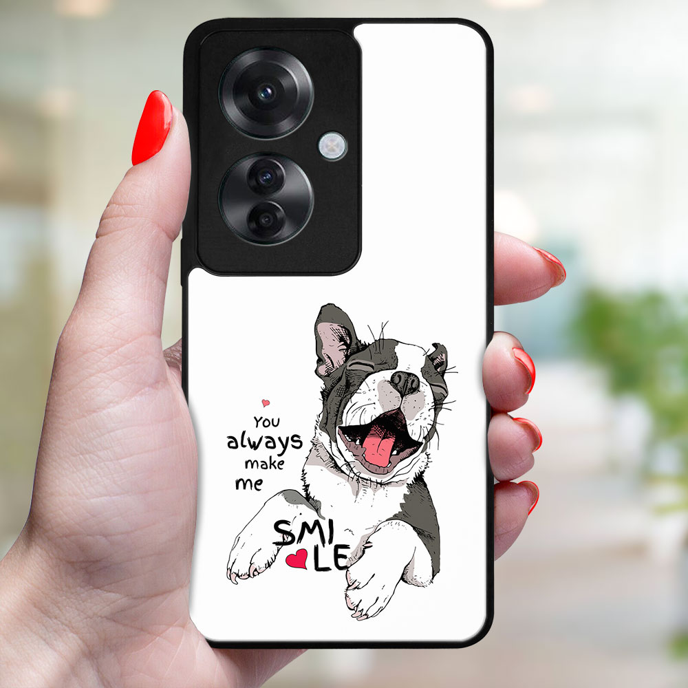 MY ART Husă De Protecție Pentru Oppo Reno11 F 5G SMILE (189)