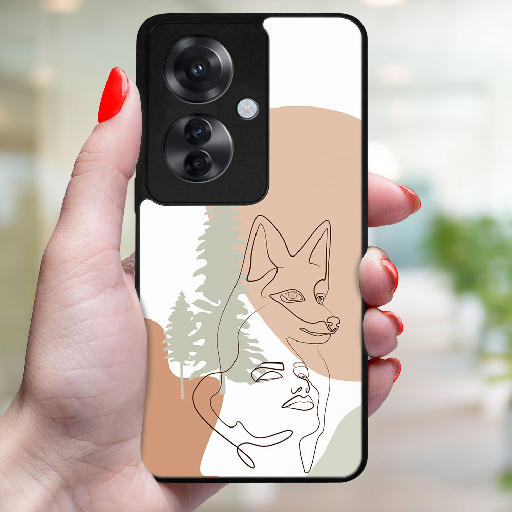 MY ART Husă De Protecție Pentru Oppo Reno11 F 5G FOX (191)