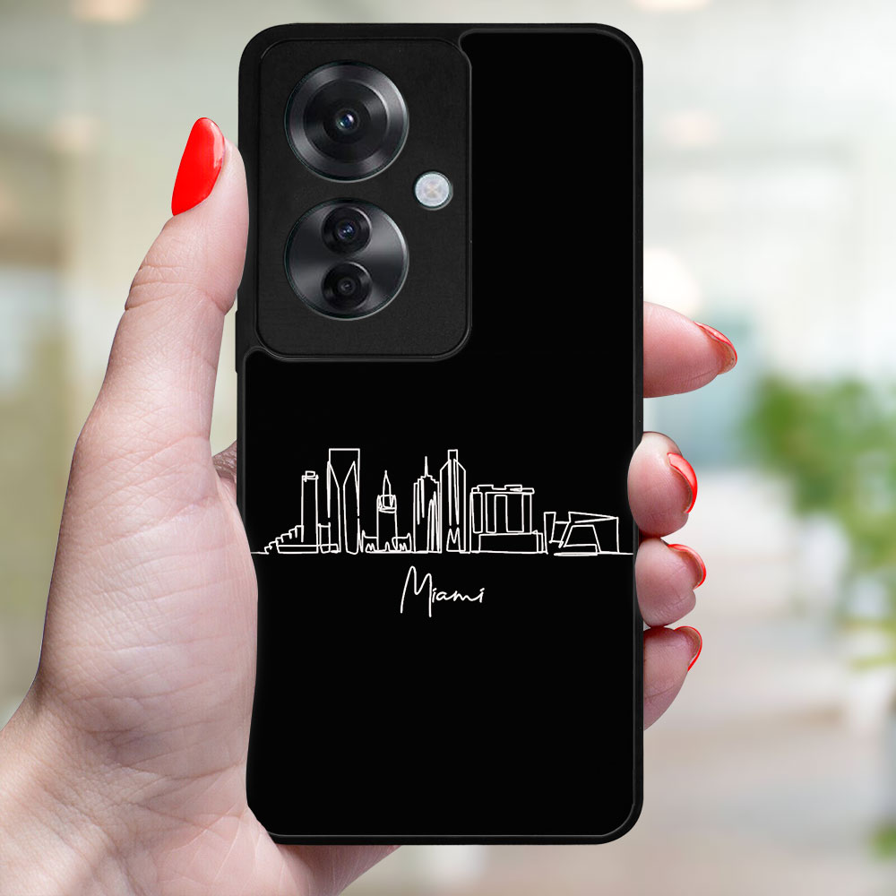 MY ART Husă De Protecție Pentru Oppo Reno11 F 5G MIAMI (211)