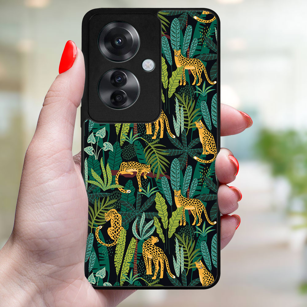 MY ART Husă De Protecție Pentru Oppo Reno11 F 5G LEOPARD (239)