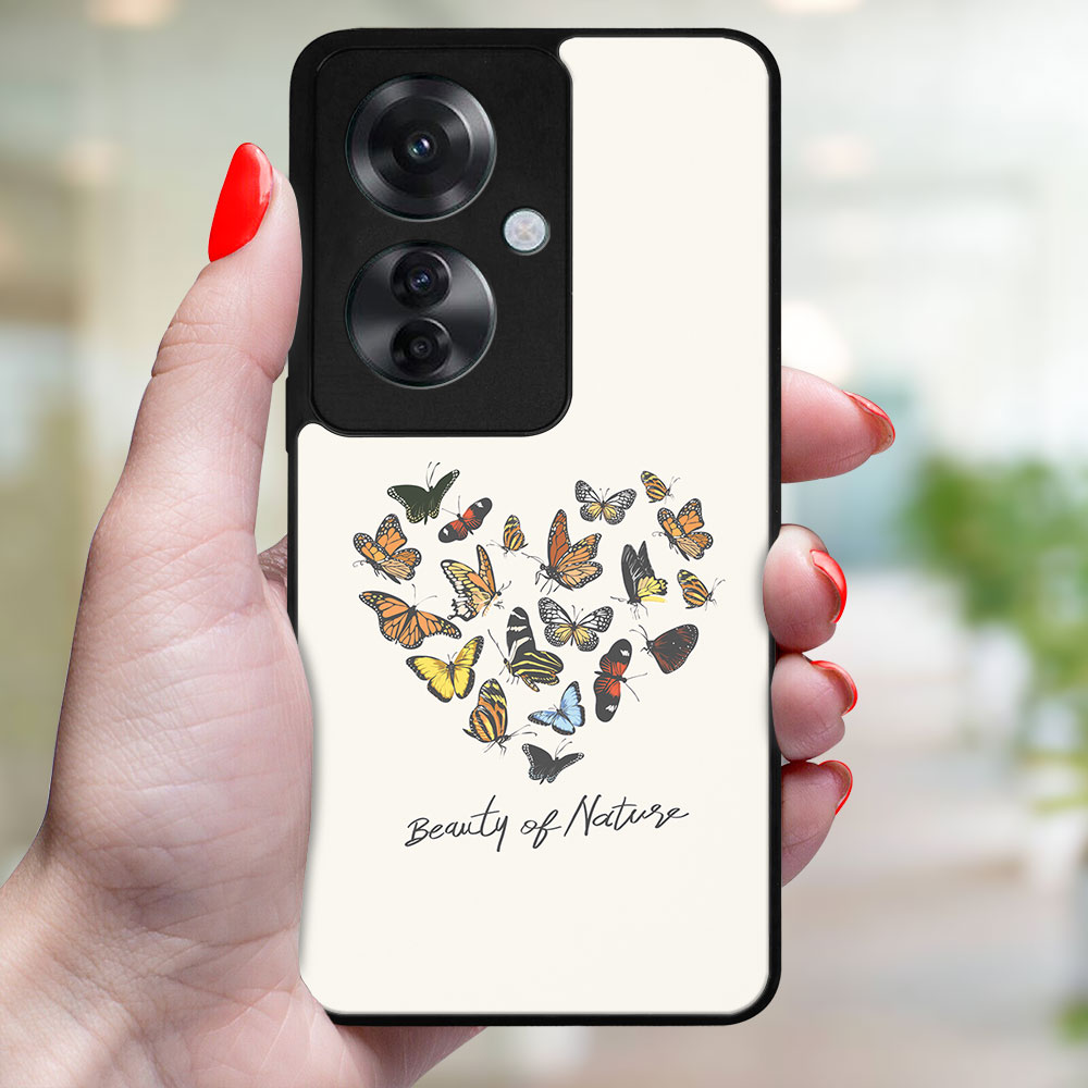 MY ART Husă De Protecție Pentru Oppo Reno11 F 5G BUTTERFLIES (240)