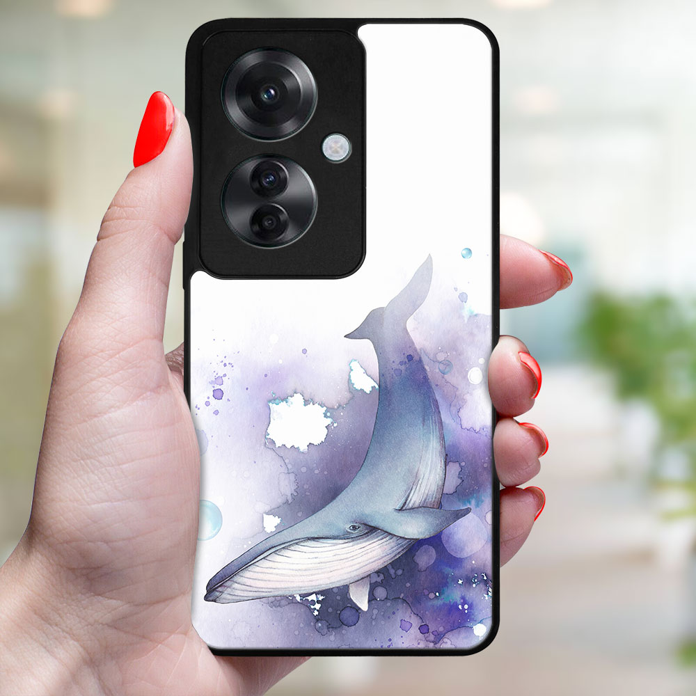 MY ART Husă De Protecție Pentru Oppo Reno11 F 5G WHALE (242)