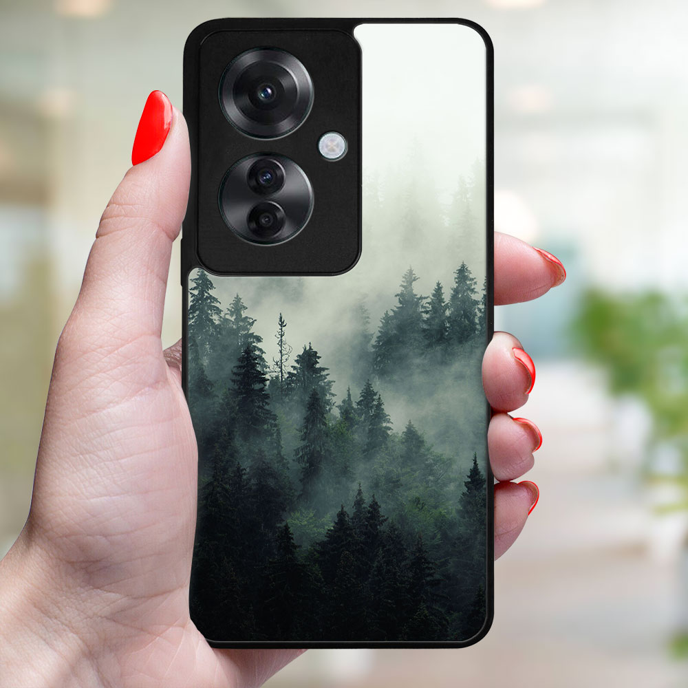 MY ART Husă De Protecție Pentru Oppo Reno11 F 5G FOREST (248)