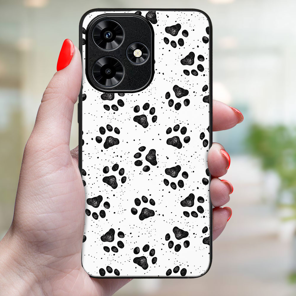 MY ART Husă De Protecție Pentru Infinix Hot 30 PAWS (185)