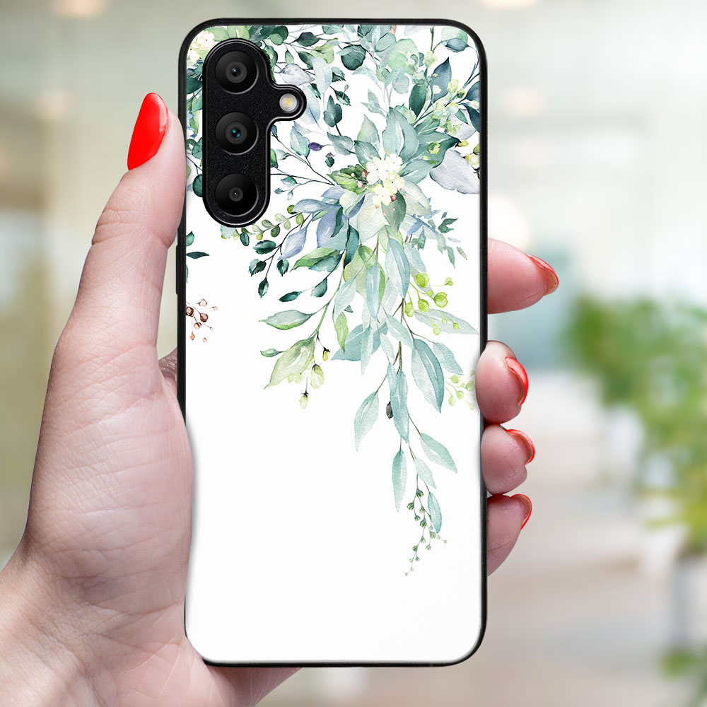 MY ART Husă De Protecție Pentru Samsung Galaxy A15 GREENERY (155)