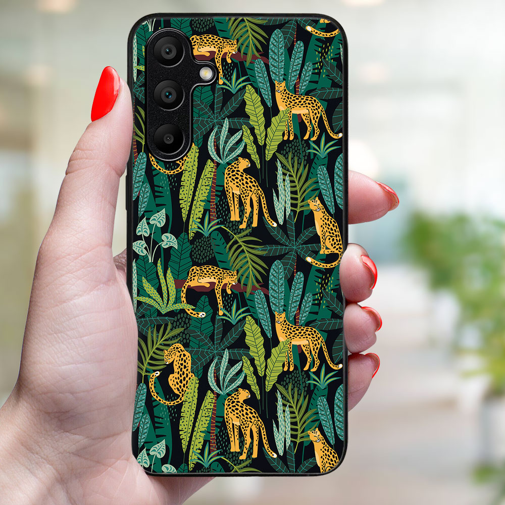 MY ART Husă De Protecție Pentru Samsung Galaxy A15 LEOPARD (239)