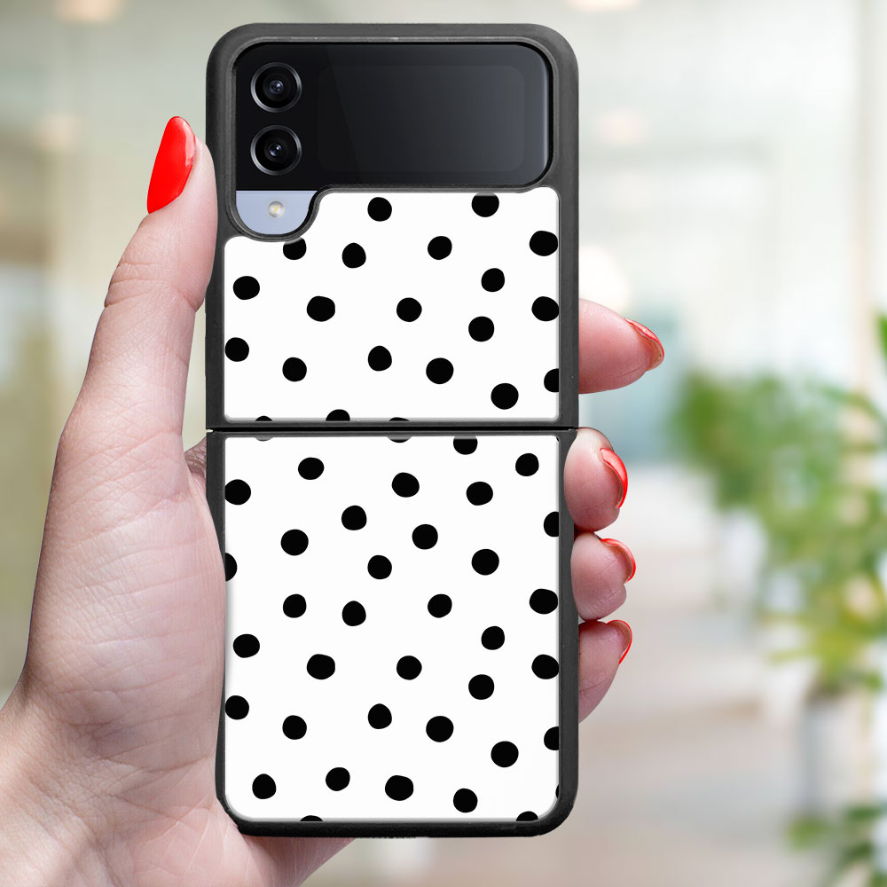 MY ART Husă De Protecție Pentru Samsung Galaxy Z Flip4 5G DOTS (168)