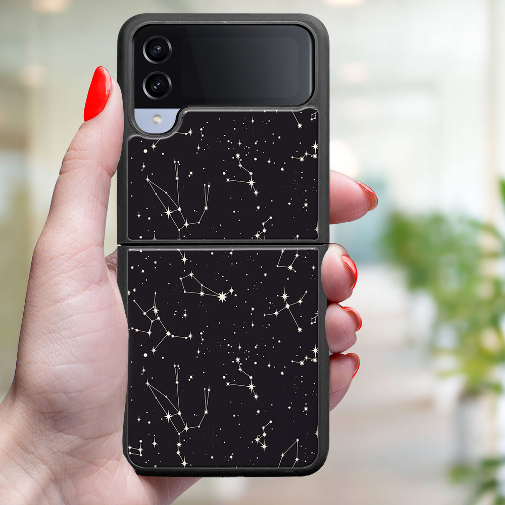 MY ART Husă De Protecție Pentru Samsung Galaxy Z Flip4 5G STARRY (173)