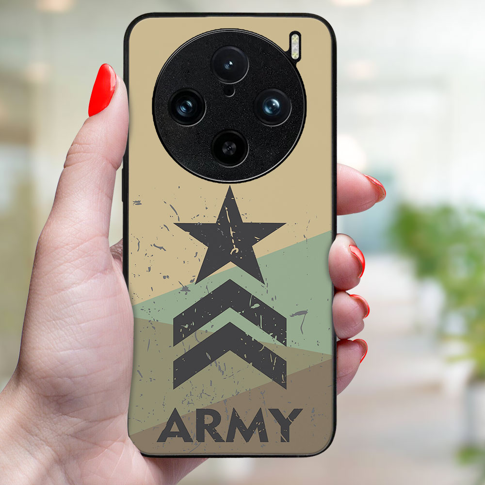 MY ART Capac De Protecție Pentru Vivo X100 Pro 5G ARMY (236)