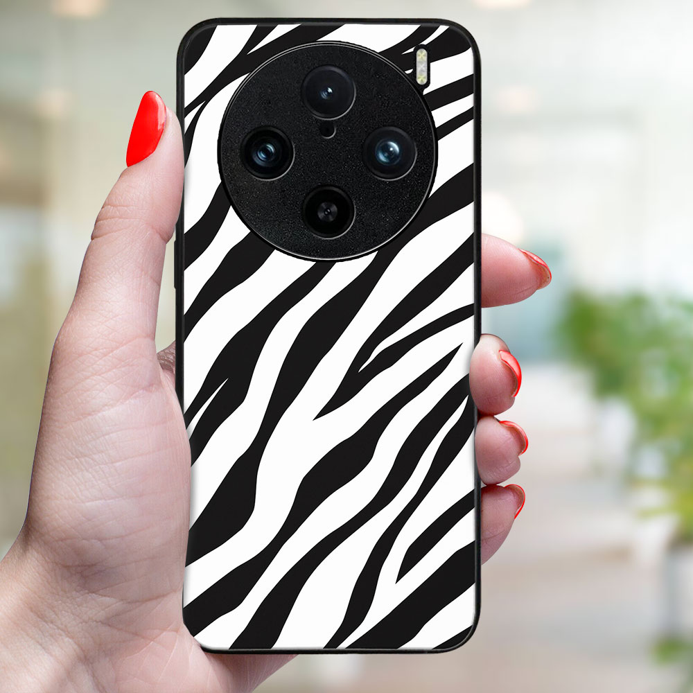 MY ART Husă De Protecție Pentru Vivo X100 Pro 5G ZEBRA (237)