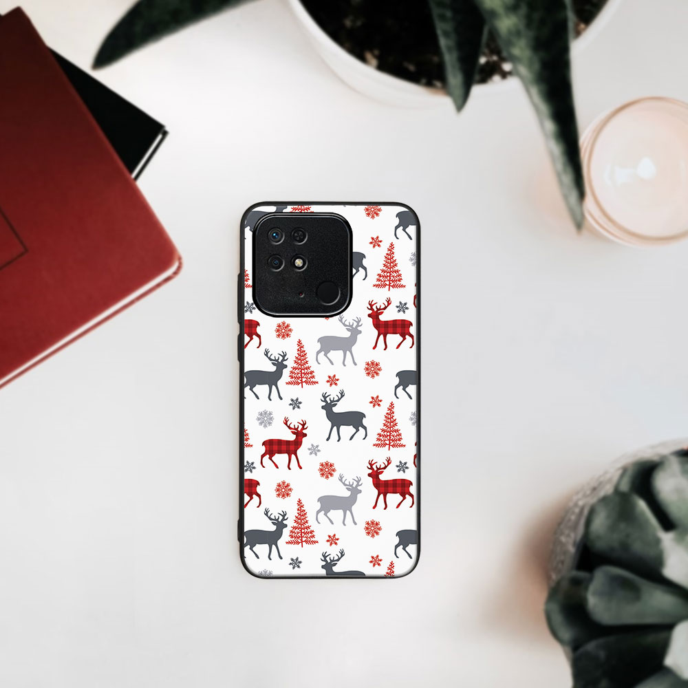 Husă MY ART Cu Design De Crăciun Xiaomi Redmi 10C DEER (068)