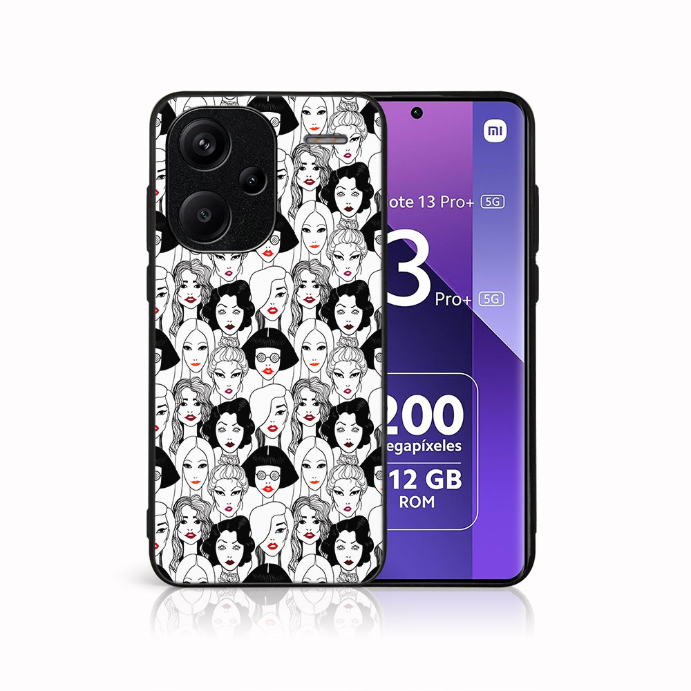 MY ART Husă De Protecție Pentru Xiaomi Redmi Note 13 Pro+ 5G LIPSTICK (174)